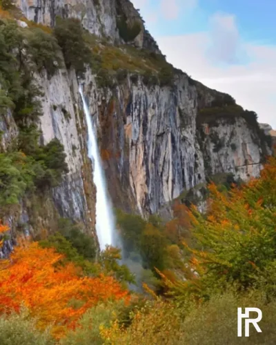 Vista del Valle del Asón en Cantabria oriental